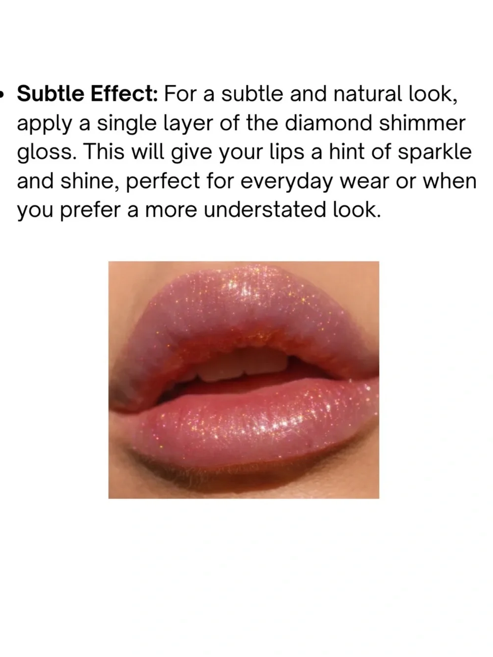 Queen Cosmetics. Moon Stones. Diamond Shimmer High Shine Lip Gloss Lavender Pink